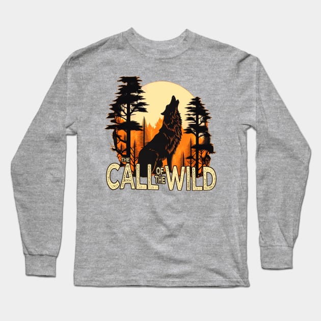 The Call of the Wild Long Sleeve T-Shirt by Hiraeth Tees